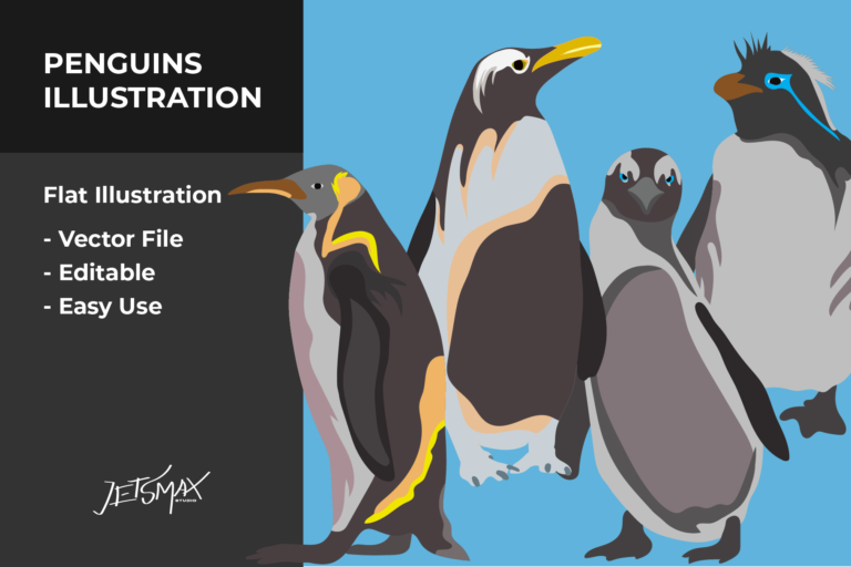Preview image of Penguin Vector Illustration