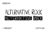 Last preview image of Alternative Rock